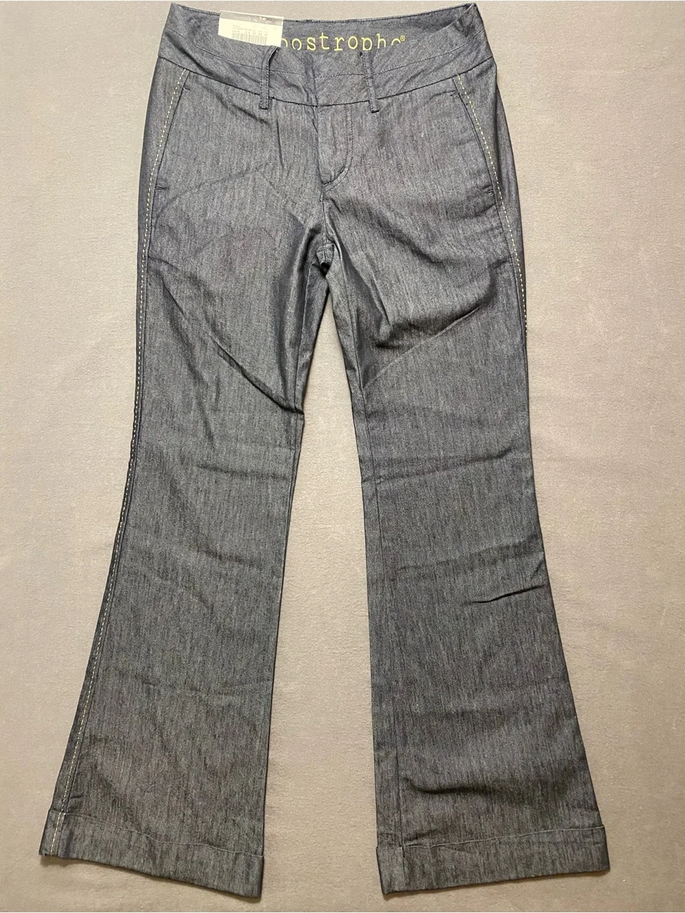 Aeropostale Women's Blue Flare Wide-Leg Jeans Size 2